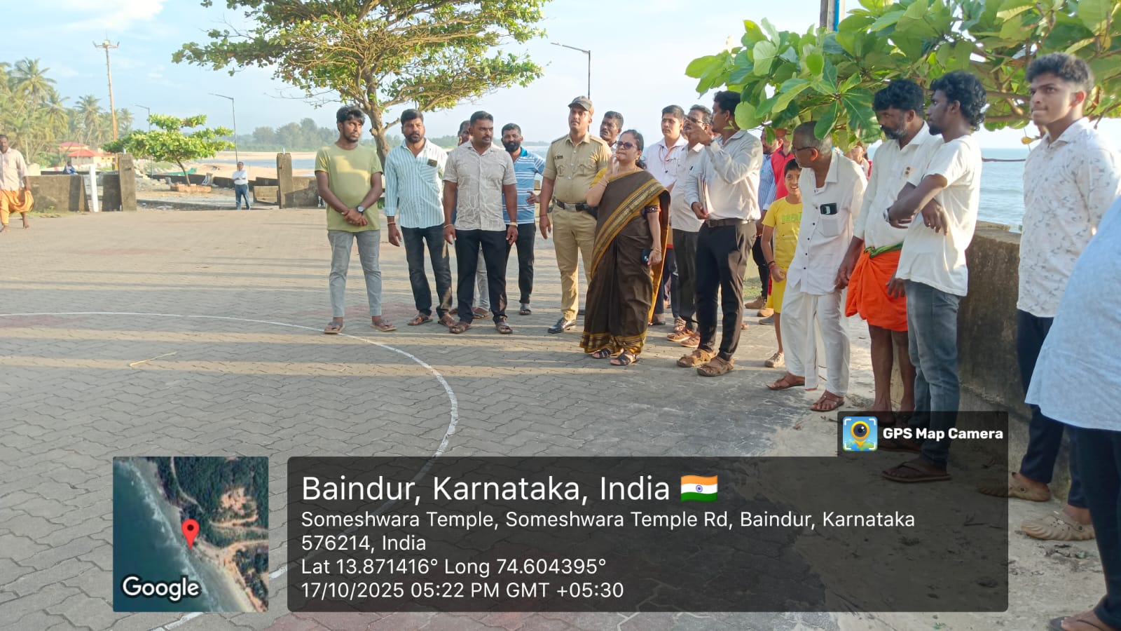 ಉಡುಪಿ ಜಿಲ್ಲಾಧಿಕಾರಿಯವರಿಂದ ಪ್ರವಾಸೋದ್ಯಮ ಇಲಾಖೆಯ ಕಾಮಗಾರಿ ವೀಕ್ಷಣೆ: ಸೋಮೇಶ್ವರ ದೇವಸ್ಥಾನ ರಸ್ತೆ ಸಮಸ್ಯೆ ಬಗೆಹರಿಸಲು ಉಡುಪಿ ಡಿಸಿ ಸ್ವರೂಪ ರವರು ಸೂಚನೆ