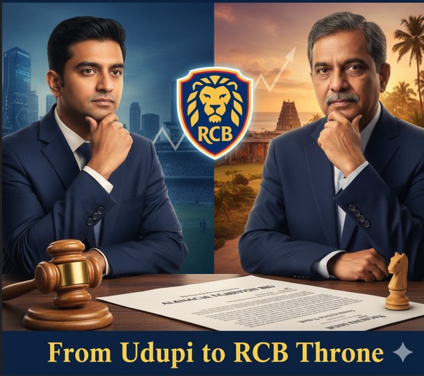 ಕರಾವಳಿ ನಂಟು: ಆರ್‌ಸಿಬಿ ಖರೀದಿಗೆ ನಿಖಿಲ್ ಕಾಮತ್ ಮತ್ತು ಡಾ. ರಂಜನ್ ಪೈ ಬಿಡ್!